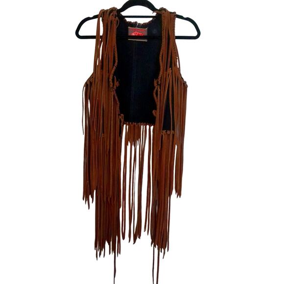 Vintage El Toro Bravo Suede Fringe Vest - Picture 7 of 7